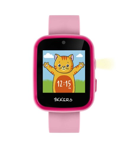 TIKKERS Interactive Smartwatch Pink Strap ATK1084PNK