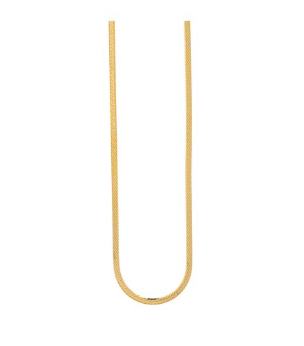 PRINCESILVERO Καδένα Χρυσή Herringbone Από Ασήμι 925 40cm 1R-CH065-3-40