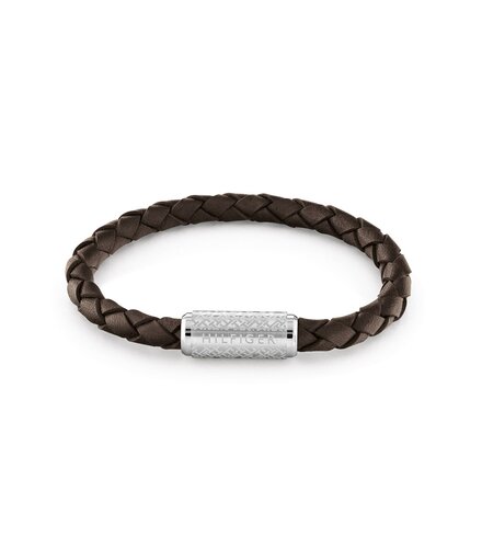 TOMMY HILFIGER Leather Stainless Steel Bracelet 2790478