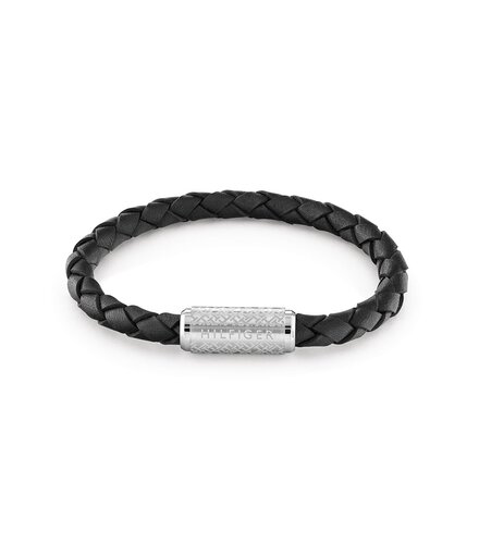 TOMMY HILFIGER Leather Stainless Steel Bracelet 2790479