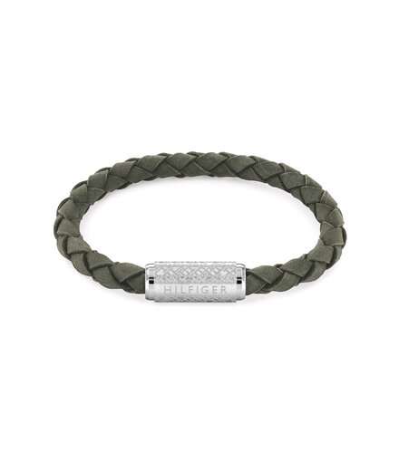 TOMMY HILFIGER Leather Stainless Steel Bracelet 2790481