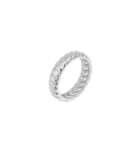 PRINCESILVERO Δαχτυλίδι Βεράκι Στριφτό Από Ασήμι 925 3ZK-RG138-1