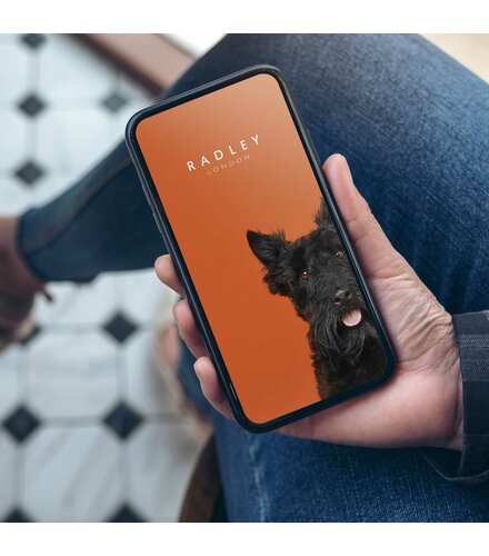 RADLEY LONDON Series 03 Smartwatch Dog Gold and Black Leather RYS03-2010