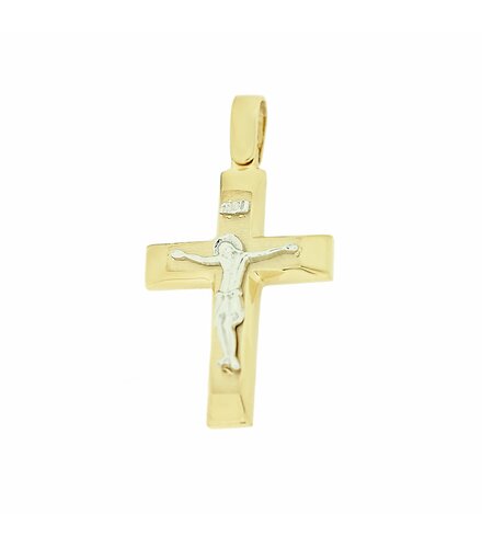 KALOUSTIAN Gold Cross 14K 5ΔΟ.01.360ΣΤ