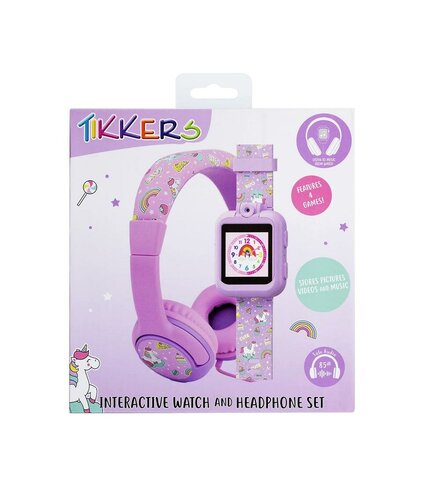 TIKKERS Interactive Smartwatch Unicorn Σετ Με Ακουστικά TKS02-0003