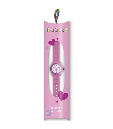 TIKKERS Girls Pink Strap Time Teacher TK0003