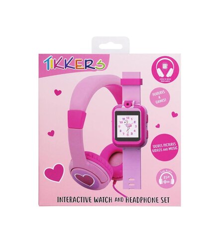 TIKKERS Interactive Smartwatch Pink Strap TKS02-0001