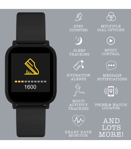 TIKKERS Teen Smartwatch Black TKS10-0004