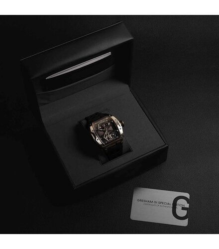 GRESHAM GL Special Edition Black and Rose Colourway-Mercury G1-0001-BKG