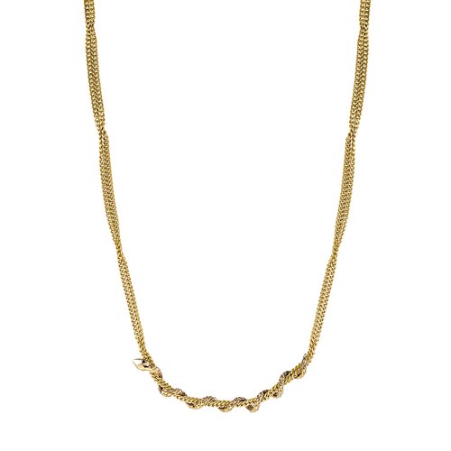 JUST CAVALLI Glam Chic Gold Stainless Steel Necklace JCNL00020200