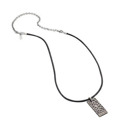 POLICE Armature Stainless Steel Necklace 70cm 25684PLE-01
