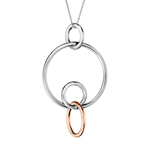 CALVIN KLEIN Clink Stainless Steel Necklace KJ9PPP200100