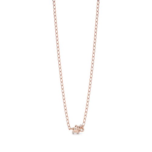 GUESS Steel Rose Gold Necklace UBN29023