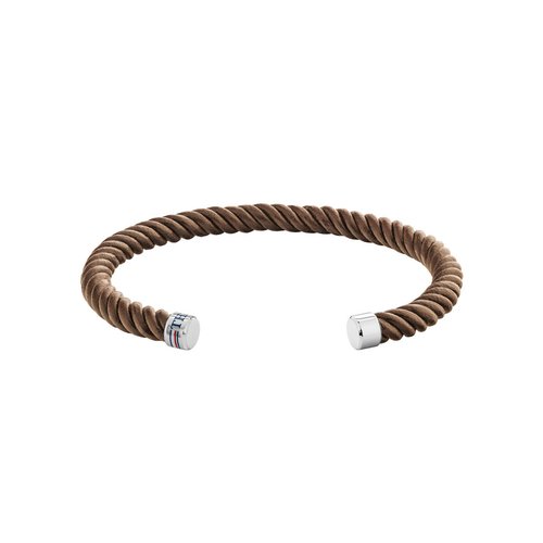 TOMMY HILFIGER Leather Stainless Steel Bracelet 2790194