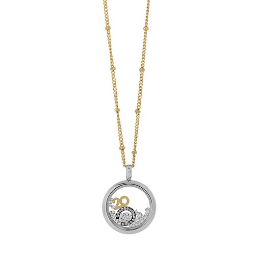 VISETTI Lucky Charm Stainless Steel Necklace SM-WKD202