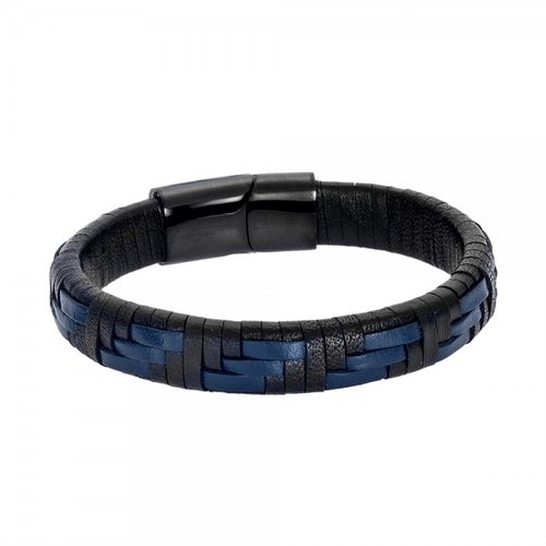 SENZA Steel Leather Bracelet SSD4243