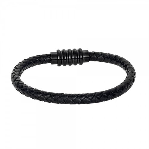 SENZA Steel Leather Bracelet SSD4253