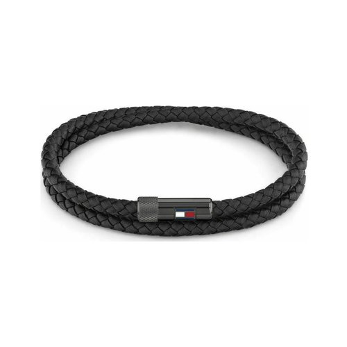 TOMMY HILFIGER Leather Stainless Steel Bracelet 2790262S