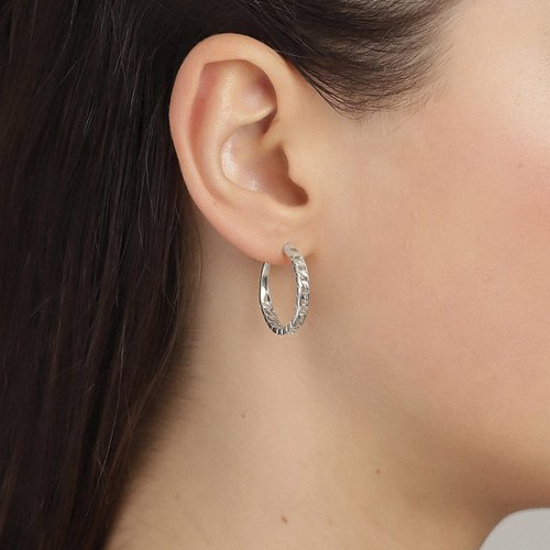 PILGRIM Yggdrasil Silver-Plated Earrings 101946043