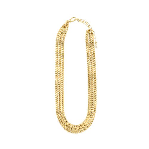 PILGRIM Authenticity Curb Chain Gold-Platet Necklace 122132011