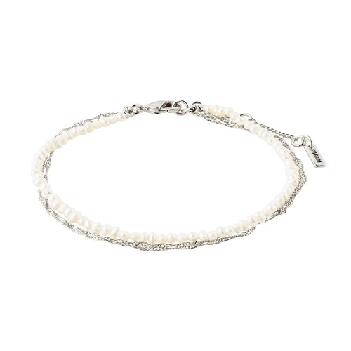 PILGRIM Beauty Freshwater Pearl Silver-Plated Bracelet 132136002