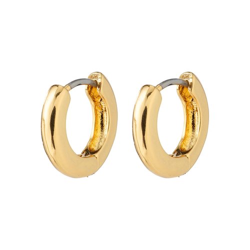 PILGRIM Francis Chunky Mini Huggie Hoop Gold-Plated Earrings 262132003