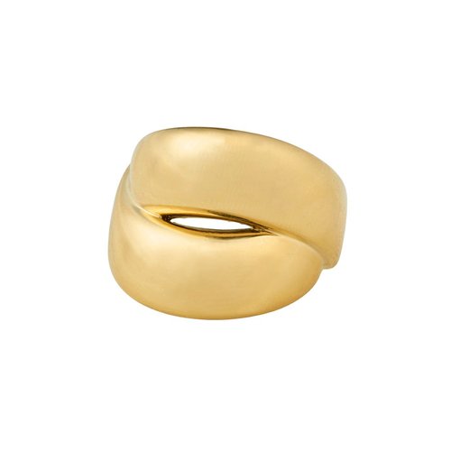 PILGRIM Chunky Gold-Plated Adjustable Ring 262132034