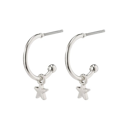 PILGRIM Ava Star Silver-Plated Earrings 611716003