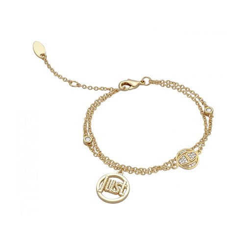 JUST CAVALLI Squisita Gold Stainless Steel Bracelet JCBR00990200
