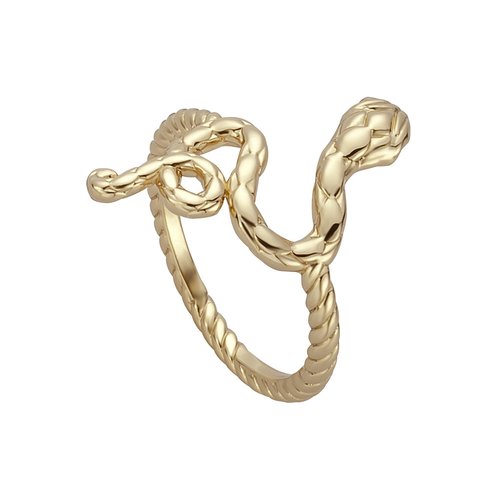 JUST CAVALLI Sempre Gold Stainless Steel Ring JCRG009502