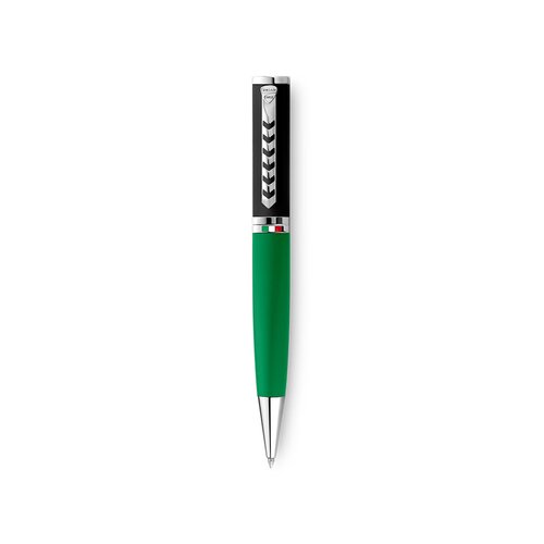DUCATI Trofeo Στυλό Μαύρο Πράσινο Με Ασημί Φινίρισμα Από Ανοξείδωτο Ατσάλι DTRGB2100202