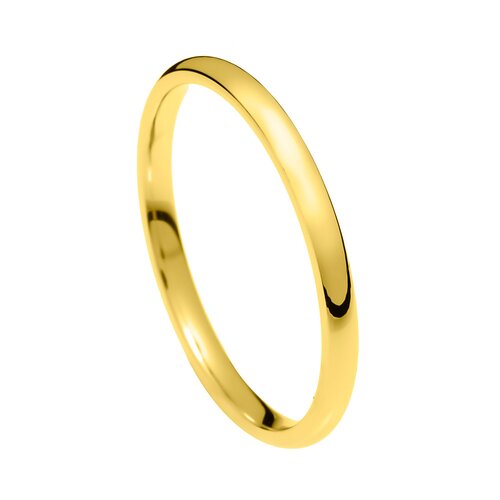 STERGIADIS Wedding Ring Classic Gold K14 49-GOLD