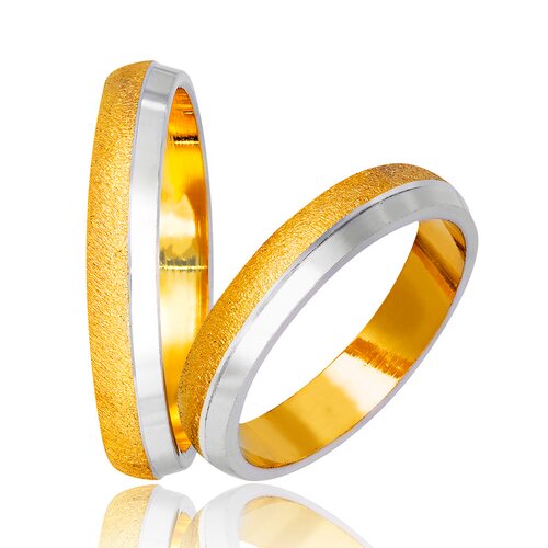 STERGIADIS Wedding Ring With Pattern Gold K14 743-WGGOLD