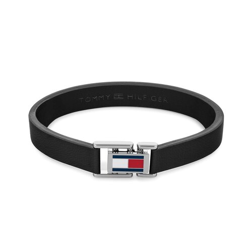 TOMMY HILFIGER Leather Stainless Steel Bracelet 2790429