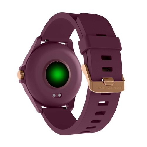 HARRY LIME Series 07 Smartwatch Step Tracker Berry Strap HA07-2016