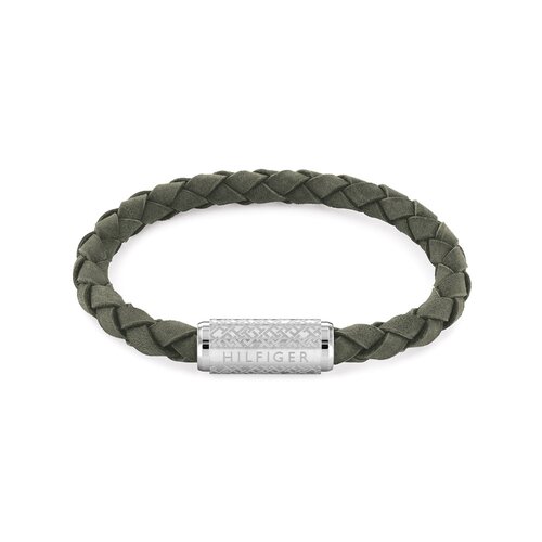 TOMMY HILFIGER Leather Stainless Steel Bracelet 2790481