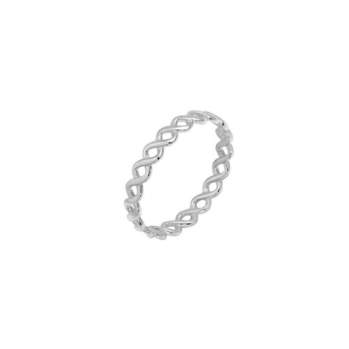 PRINCESILVERO Δαχτυλίδι Πλεκτό Από Ασήμι 925 3A-RG549-1