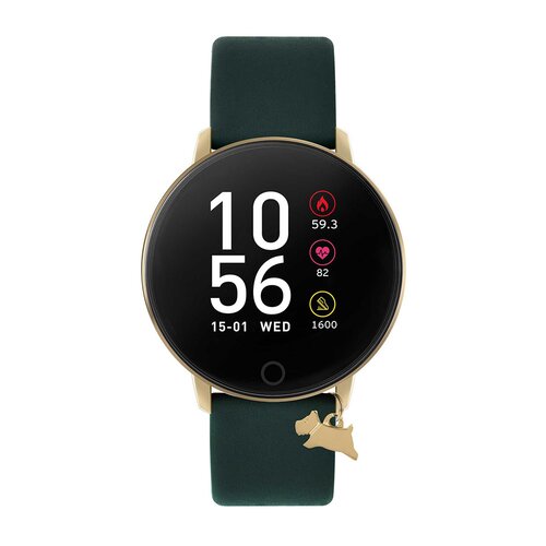RADLEY LONDON Series 05 Smartwatch With Charm Gold and Green Leather RYS05-2102-INΤ