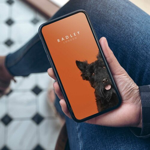 RADLEY LONDON Series 06 Smartwatch Rose Gold and Black Leather RYS06-2118-INT