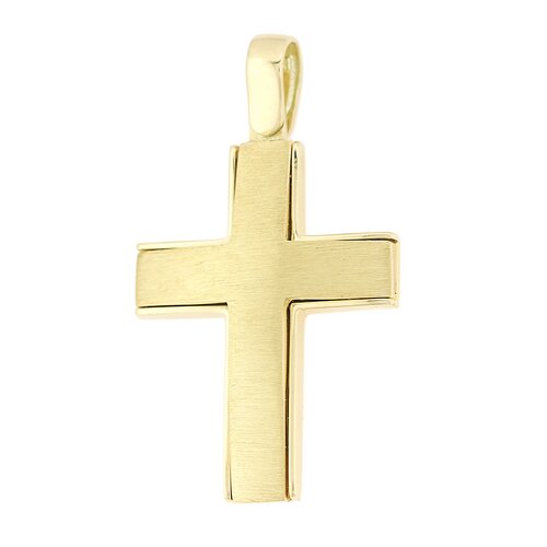 KALOUSTIAN Gold Cross 14K 5ΔΟ.01.371ΜΣΤ
