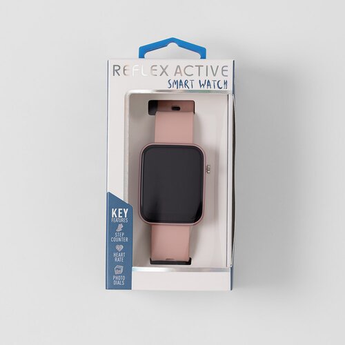 REFLEX ACTIVE Series 13 Smartwatch Pink Silicon Strap RA13-2138