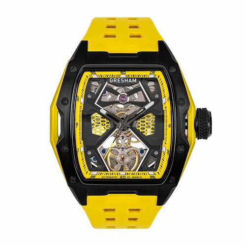 GRESHAM GL Special Edition Black and Yellow Colourway-Aurora G1-0001-YELL