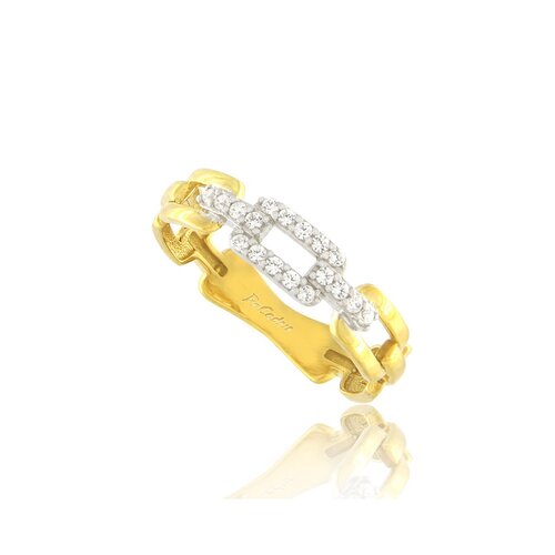 FACADORO Yellow Gold Ring 14K RI-000776GW