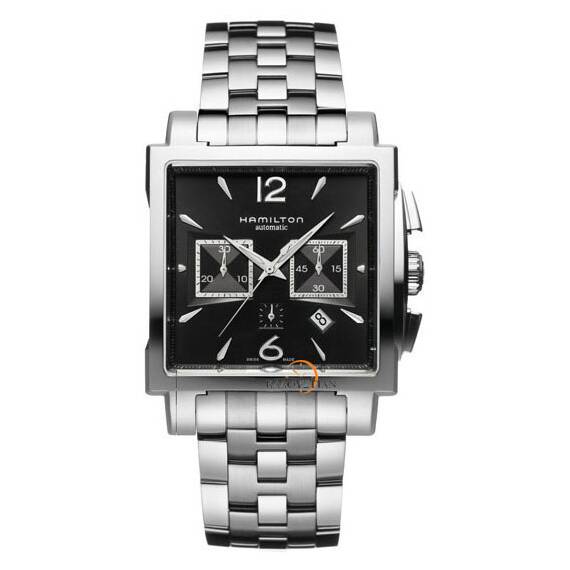 Hamilton Jazzmaster Square Auto Chrono H32666135