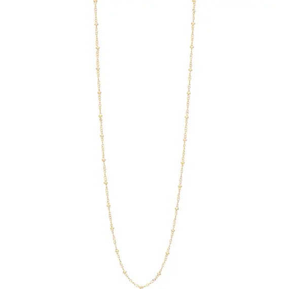 PRINCESILVERO Καδένα Χρυσή Sing Light 030 Από Ασήμι 925 40cm 4R-CH104-3-40