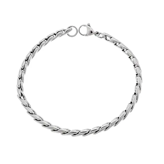 Βραχιόλι Senza Stainless Steel Silver