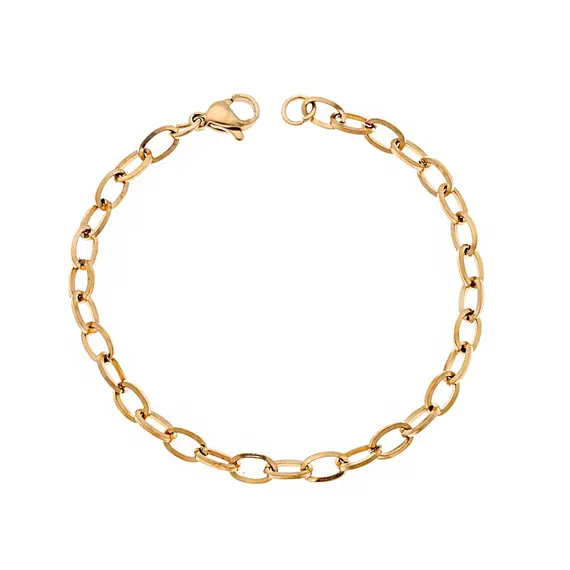 Βραχιόλι Senza Stainless Steel Gold Plated