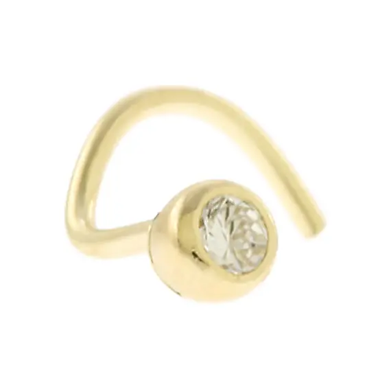 KALOUSTIAN Gold 14K Nose Earring 5IN.02.339ON