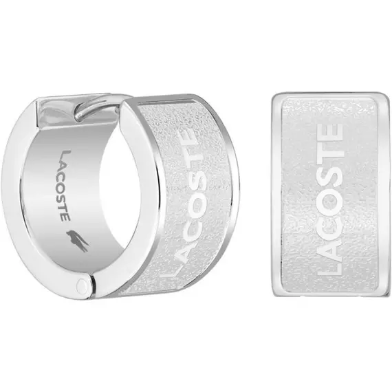 LACOSTE Backhand Σκουλαρίκια Από Ανοξείδωτο Ατσάλι 2040435, image 2