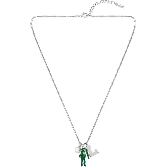 LACOSTE Umpire Κολιέ Από Ανοξείδωτο Ατσάλι 60cm 2040453